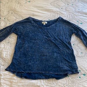 Blue distressed Cloth & Stone